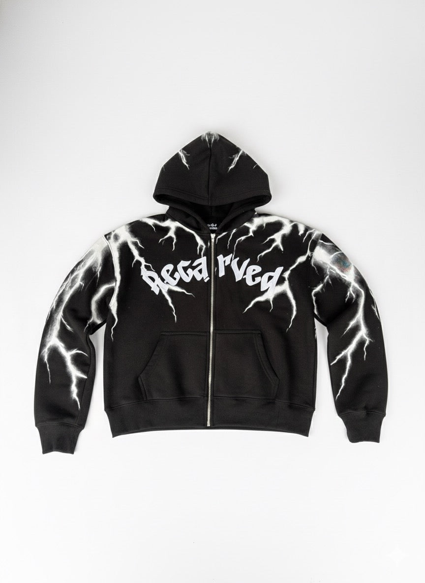 THUNDERSTRUCK ZIP-UP HOODIE